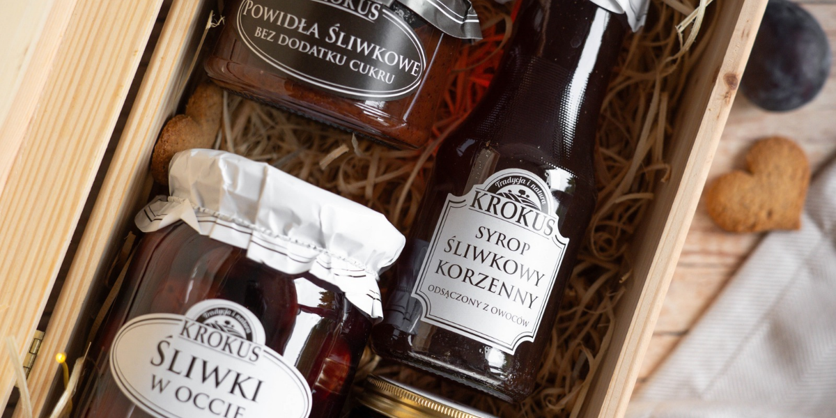 Śliwkowy prezent