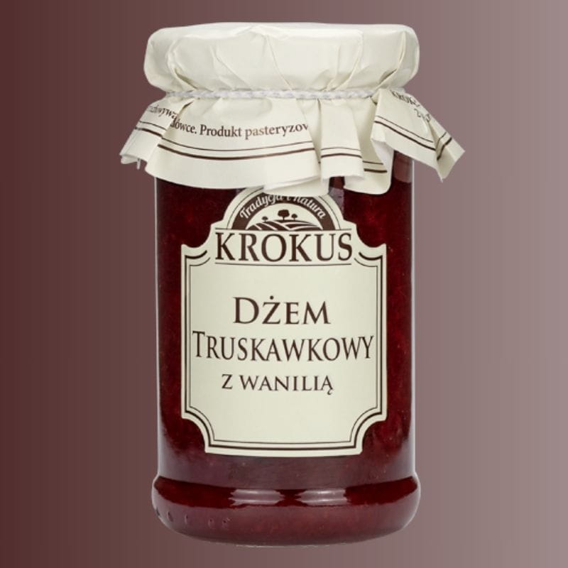 Dżem truskawkowy z wanilią