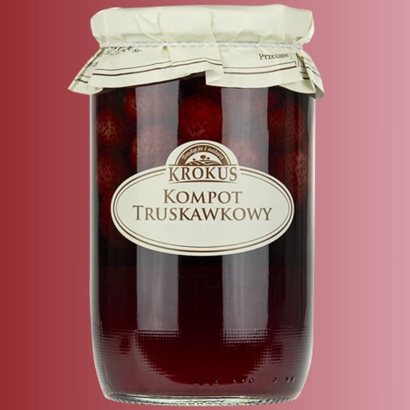 Kompot truskawkowy