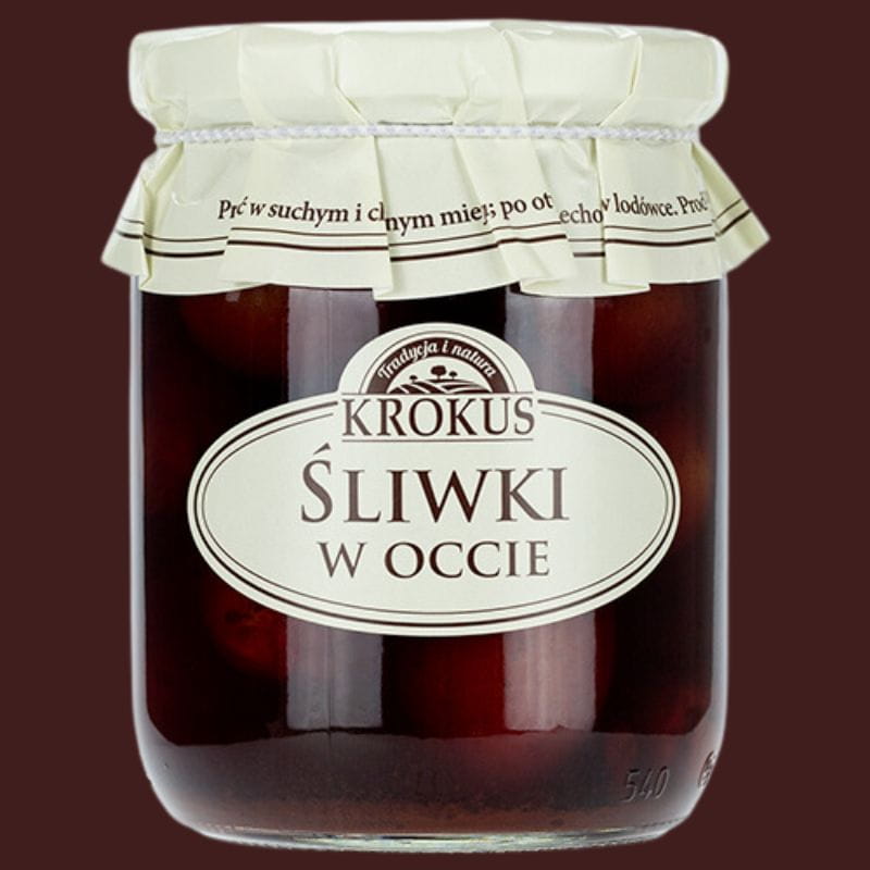 Śliwki w occie